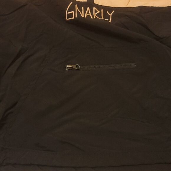 Gnarly windbreaker  kangaroo pounch. Xs - Picture 8 of 10